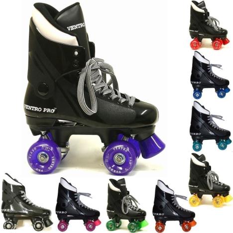 Ventro Pro VT01 Youth 1-5 Euro 34-38 Black Wheels £99.95